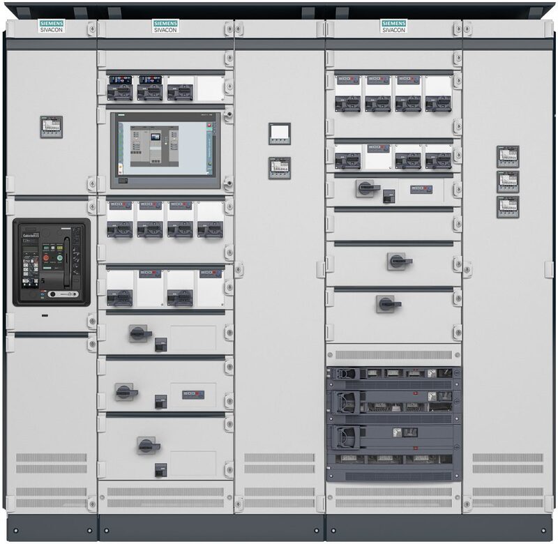 Описание электрические шкафы Siemens